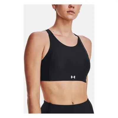 Under Armour Bra UA Infinity Mid High Neck Shine-BLK - Women