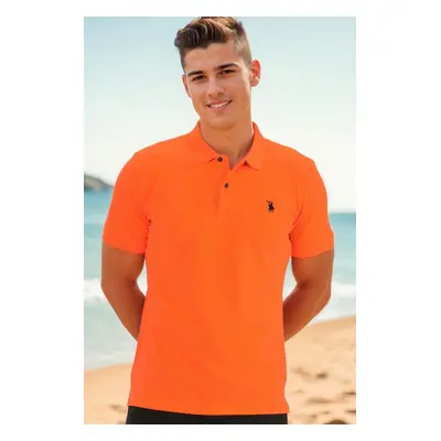 T8561 DEWBERRY MEN'S TSHIRT-ORANGE