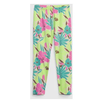 GAP Kids organic capri leggings with flowers - Girls