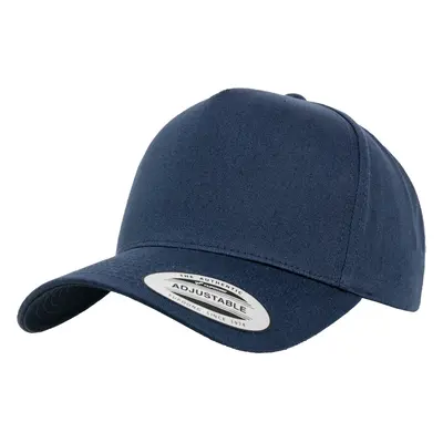 5-Panel Curved Classic Snapback Navy