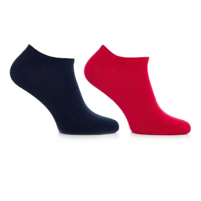 Tommy Hilfiger Man's 2Pack Socks Navy Blue/Red