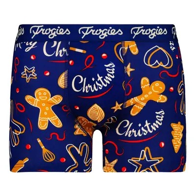 Men's boxers Gingerbread Frogies Christmas