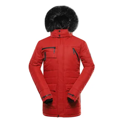 Men's jacket with ptx membrane ALPINE PRO WERD lava falls