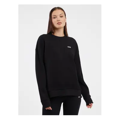 Black Women's Sweatshirt VANS Comfycush Essential Crew - Women