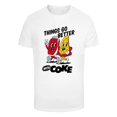 Men's T-shirt Things Go Better with Coke white