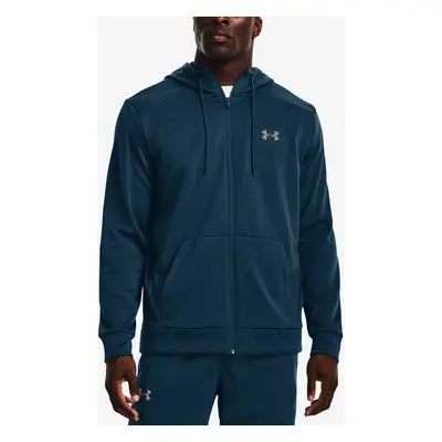 Men's Under Armour Fleece FZ Hoodie-BLU