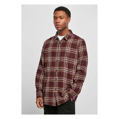 Checkered shirt Campus cherry/honey