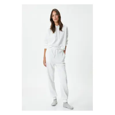 Koton Women's White Pajama Bottoms