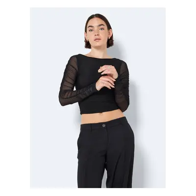 Black Women's Crop Top Noisy May Louise - Women