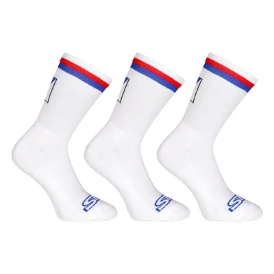 3PACK socks Styx high white tricolor