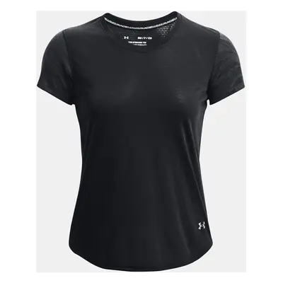 Under Armour T-Shirt UA Streaker Jacquard Tee-BLK - Women