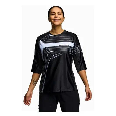 Women's Race Face Khyber 3/4 Slv Concrete Cycling Jersey