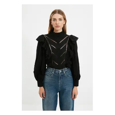 Trendyol Woven Shirt with Black Accessories