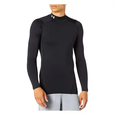 Men's T-shirt Under Armour HeatGear Armour Comp Mock LS Black