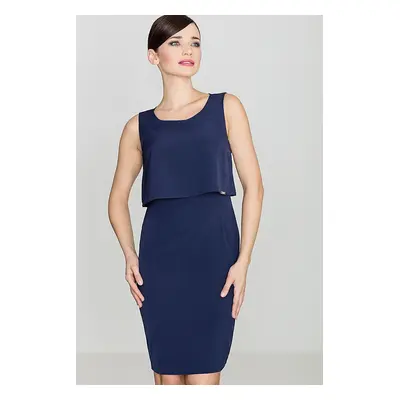 Lenitif női ruha K388 Navy Blue