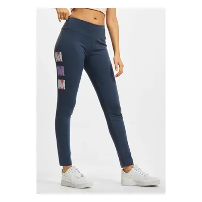 Women's Beaches Leggings Blue