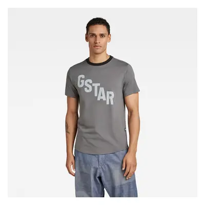 G-STAR T-shirt - Lash sports graphic r t grey