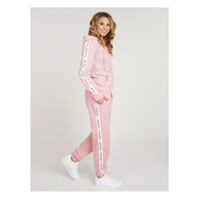 Női melegítő nadrág Yoclub Yoclub_Women's_Sports_Sweatpants_USD-0003K-4700_Pink