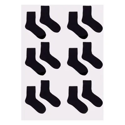 Yoclub Kids's Plain Socks 6-Pack SKA-0057C-3400-002