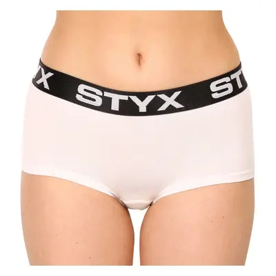 Women's panties Styx with leg white