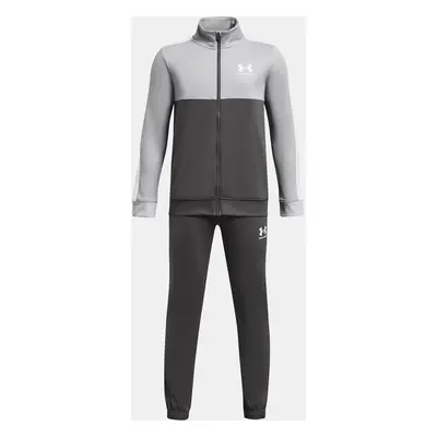 Under Armour UA CB Knit Track Suit-GRY - Boys