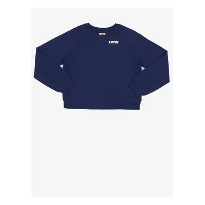 Levi&#39;s Dark Blue Girly Sweatshirt Levi&#39;s® - Girls