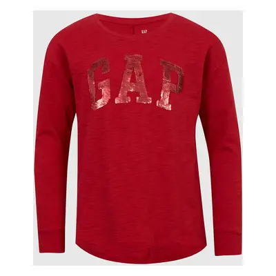 GAP Kids T-shirt logo sequins - Girls