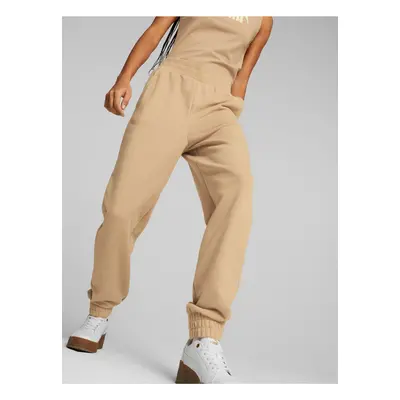 Beige Women's Sweatpants Puma - Women