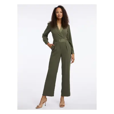 Orsay Khaki Womens Overall - Women