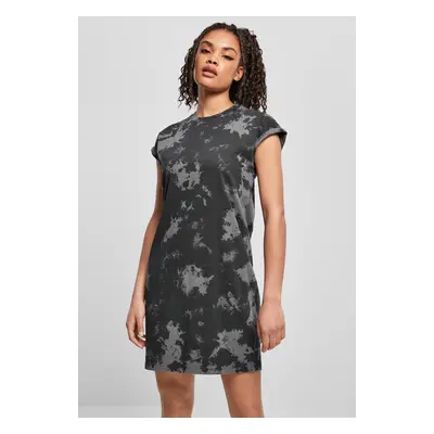 Women's bleached dress black/grey