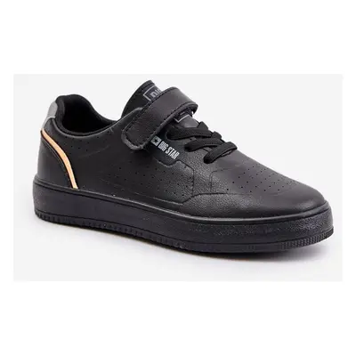 Children's Sneakers made of Eco Leather Velcro Big Star Black