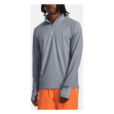 Under Armour T-Shirt QUALIFIER RUN 1/4 ZIP-GRY - Men