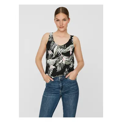 Black floral top VERO MODA Easy - Women