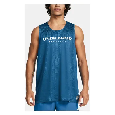 Under Armour Tank Top Baseline Reversible Tank-BLU - Men