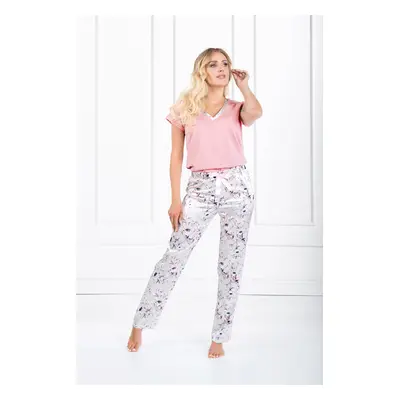 SPA Garden Pink-Grey Pyjamas