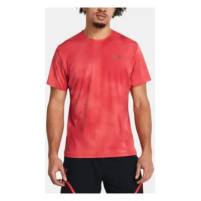 Under Armour T-Shirt Vanish Elite Vent Prtd SS-RED - Men's