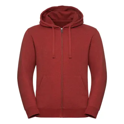 Men's Authentic Melange Zipped Hooded Sweat Russell