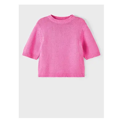 Dark pink girly sweater name it Balao - Girls