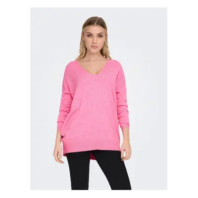 Pink Womens Light Sweater ONLY Lely - Women