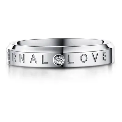 Stainless steel ring - Eternal love