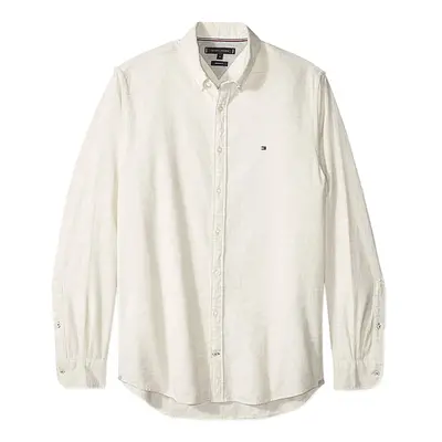 Tommy Hilfiger Shirt - HEATHER CORDUROY SHIRT beige