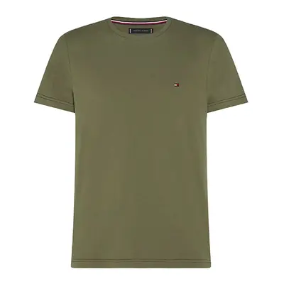 Tommy Hilfiger T-shirt - STRETCH SLIM FIT TEE green