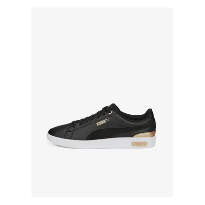 Black women's sneakers Puma Vikky v3 Space Metallics PUMA Black-PUMA - Women's