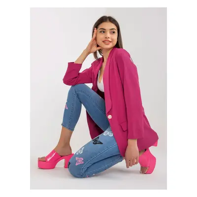 Blazer-DHJ-MA-15621.12X-Fuchsia