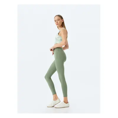 Koton High Waist Tight Fit Soft Key Sports Leggings