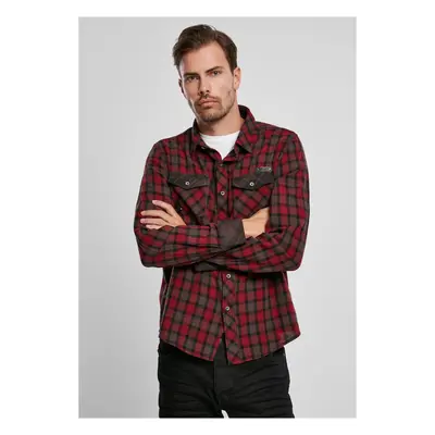 Duncan plaid shirt red/brown