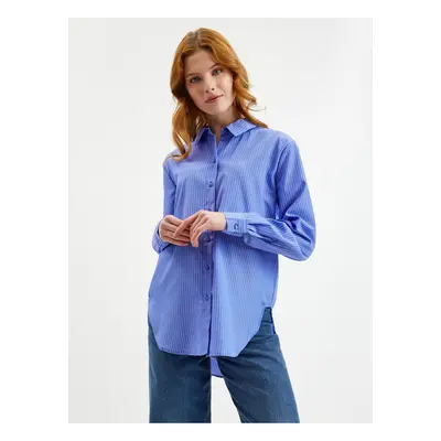 Blue Ladies Striped Shirt JDY Ella - Women