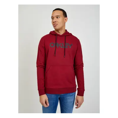 Red Mens Hoodie Oakley - Men