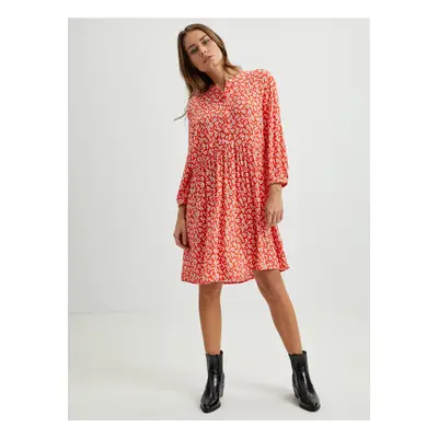 Red Women Floral Dress Tom Tailor - Women