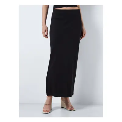 Black Ladies Maxi Skirt Noisy May Aya - Women